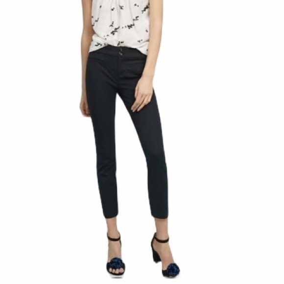 Anthropologie The Essential Slim Blue Pants SZ 27 - Picture 1 of 5